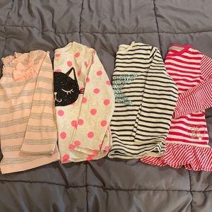 Girls 4t long sleeve lot